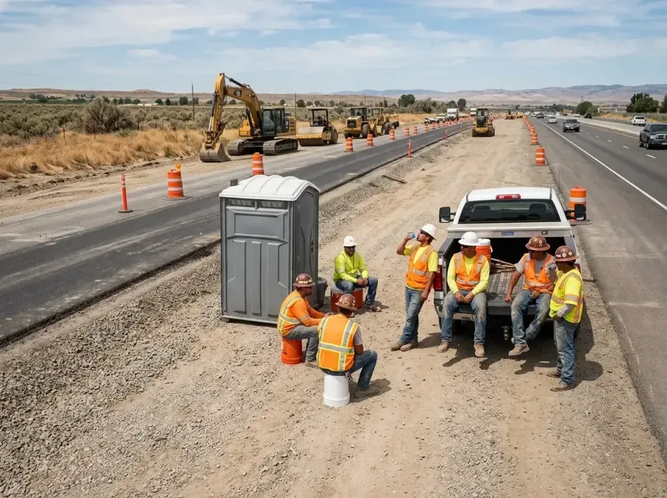 highway-road-construction-crew-007 — frequently asked questions, Porta Potty and Restroom Rentals in Coldwater, OH
